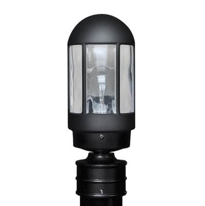 Besa Lighting Costaluz, 3151 Series Post, Black 1X75W Medium Base