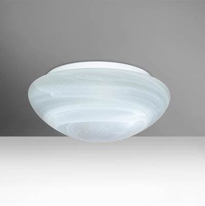 Besa Lighting Bobbi 12 Ceiling, Marble, 2X60W Medium Base by Besa Lighting