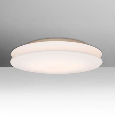 Besa Lighting Aura 16 Ceiling, Opal Matte, 1X28W Led