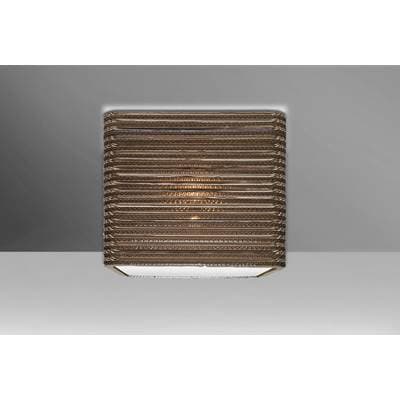 Besa Lighting Kirk 12 Ceiling, Bronze Finish, 1X9W Led