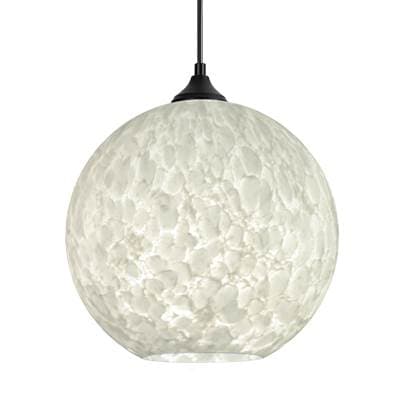 Besa Lighting Coco 12 Outdoor Pendant, Carrera, Black Finish, 1X 9W Led by Besa Lighting
