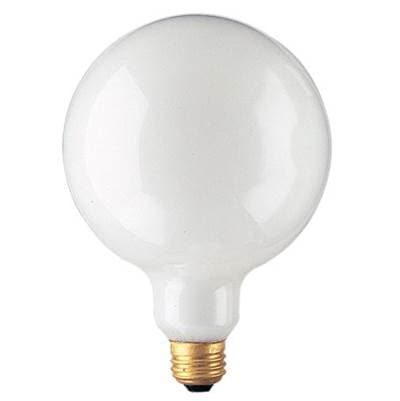 Bulbrite 100W G40 Globe White E26 125V by Bulbrite