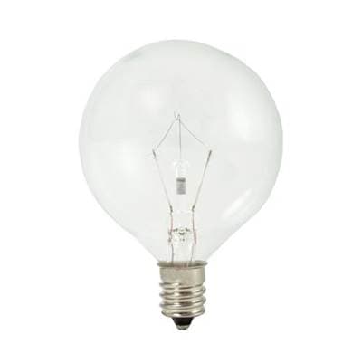 Bulbrite 25W G16 Krypton Clear E12 120V