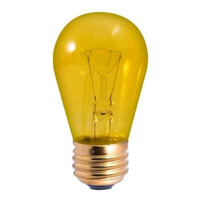 Bulbrite 11W S14 Sign Transparent Yellow E26 130V by Bulbrite