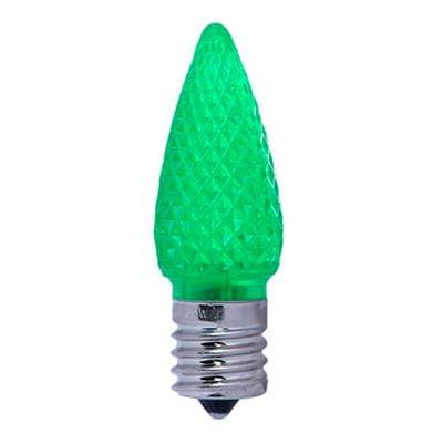 Bulbrite 0.6W Led C9 Green E17 120V by Bulbrite