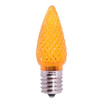 Bulbrite 0.6W Led C9 Orange E17 120V by Bulbrite