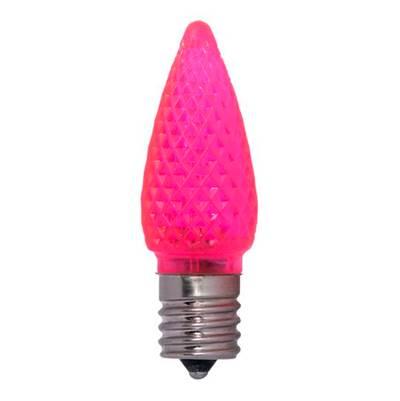 Bulbrite 0.6W Led C9 Pink E17 120V