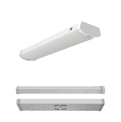Bulbrite 20W Led 2Ft Wrap Light W/battery Back Up 3000K Dimmable Ja8 - White