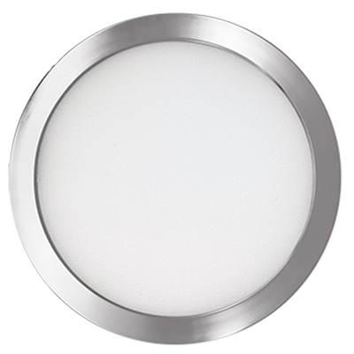 10.3W Led 5In Flush Mount 3000K Nickel Dimmable Ja8