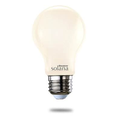 Bulbrite Smart Led Wifi Bulb 5.5W A19 90Cri White Light Milky 40W Equivalent 1Pk by Bulbrite