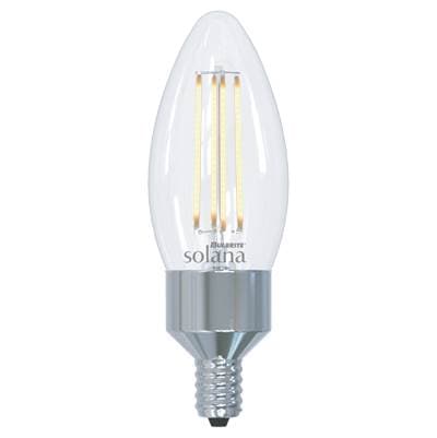 Bulbrite Smart Led Wifi Bulb 4W B11 90Cri White Light Clear Blunt Tip 40W Equivalent 1Pk by Bulbrite