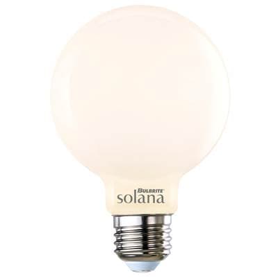 Bulbrite Smart Led Wifi Bulb 5.5W G25 90Cri White Light Milky 60W Equivalent 1Pk