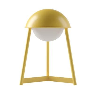 Bulbrite Cordless Table Lamp Helmet - Citrone