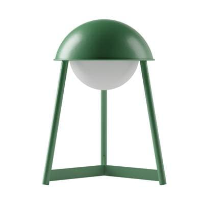 Bulbrite Cordless Table Lamp Helmet - Moss by Bulbrite