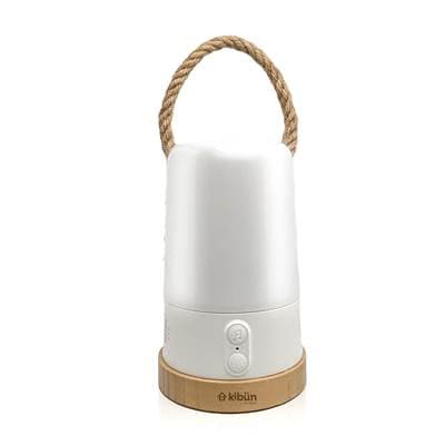 Bulbrite Cordless Table Lamp Groove Plus White Bluetooth/rgb