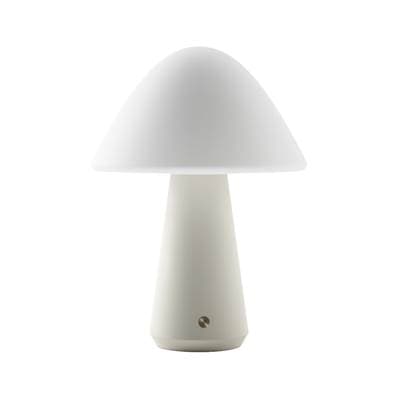 Bulbrite Cordless Table Lamp Mushroom - Off White