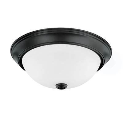 Capital Lighting Homeplace Independent 2-Light Flush Mount - Matte Black
