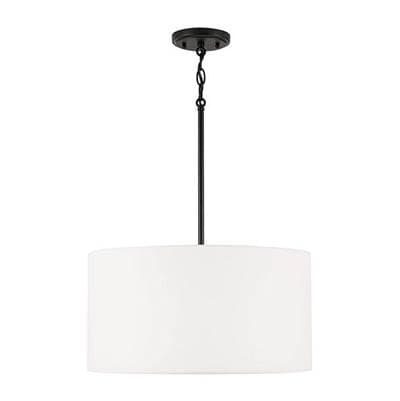 Capital Lighting 3-Light Pendant - Matte Black