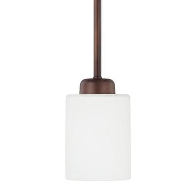 Capital Lighting 1 Light Pendant - Bronze by Capital Lighting