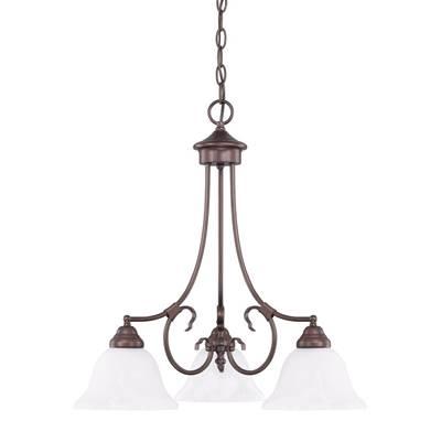 3 Light Chandelier by Capital Lighting
