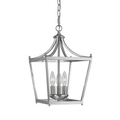 Capital Lighting 3 Light Foyer - Brushed Nickel by Capital Lighting