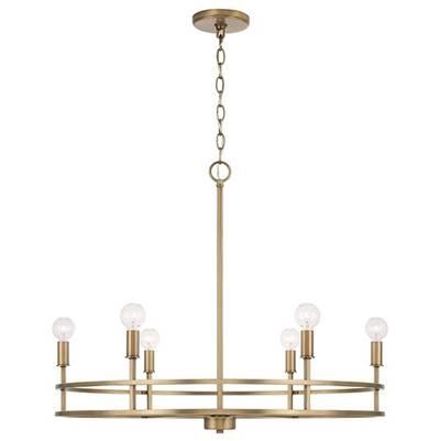 6 Light Chandelier by Capital Lighting