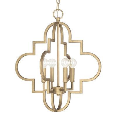 4 Light Pendant by Capital Lighting