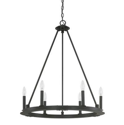 6 Light Chandelier by Capital Lighting