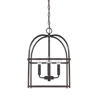 Capital Lighting 4 Light Foyer - Matte Black by Capital Lighting