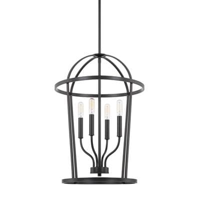 Capital Lighting 4 Light Foyer - Matte Black by Capital Lighting