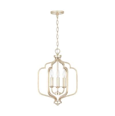 Capital Lighting Ophelia 3-Light Foyer - Winter Gold
