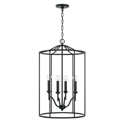 Capital Lighting Peyton 4-Light Foyer - Matte Black