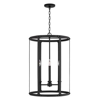 Capital Lighting 4 Light Foyer - Black Iron by Capital Lighting
