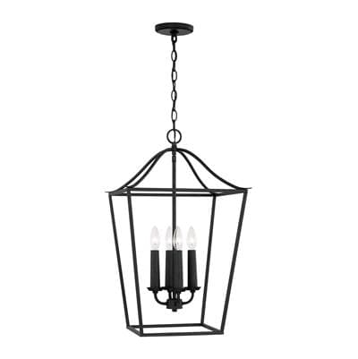 Capital Lighting 4-Light Foyer - Black Iron by Capital Lighting