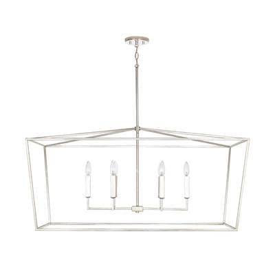 Capital Lighting Thea 6-Light Island - Polished Nickel by Capital Lighting