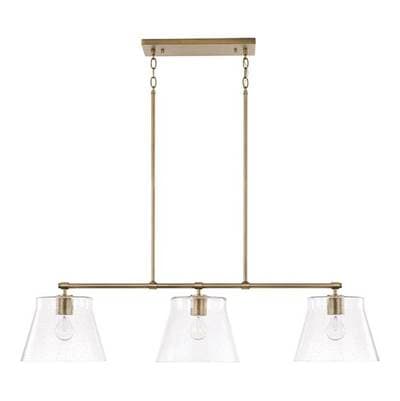 Capital Lighting 3 Light Island - Aged Brass by Capital Lighting