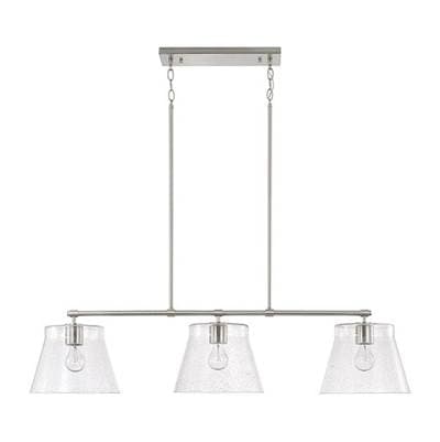 Capital Lighting 3 Light Island - Brushed Nickel by Capital Lighting
