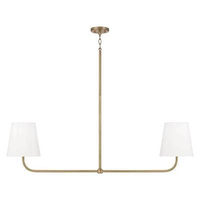 Capital Lighting 2 Light Island - Aged Brass by Capital Lighting