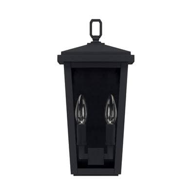 Capital Lighting 2 Light Outdoor Wall Lantern - Black