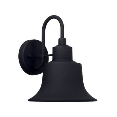 Capital Lighting 1 Light Outdoor Wall Lantern - Black by Capital Lighting
