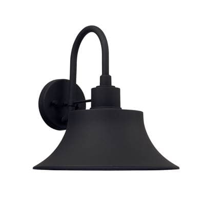 Capital Lighting 1 Light Outdoor Wall Lantern - Black by Capital Lighting