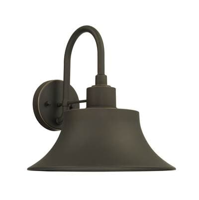 Capital Lighting 1 Light Outdoor Wall Lantern - Oiled Bronze