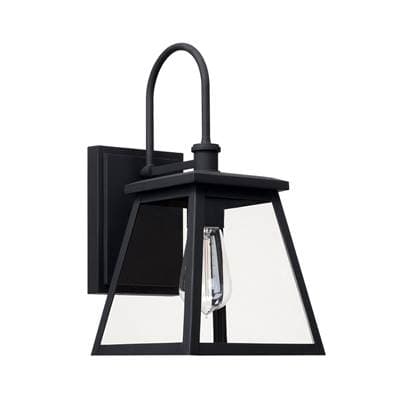Capital Lighting 1 Light Outdoor Wall Lantern - Black