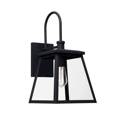Capital Lighting 1 Light Outdoor Wall Lantern - Black
