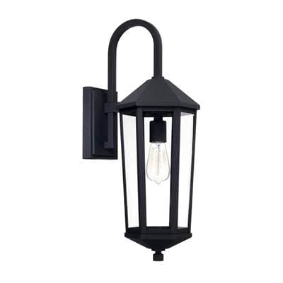 Capital Lighting 1 Light Outdoor Wall Lantern - Black by Capital Lighting