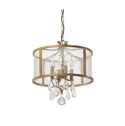 Capital Lighting 4 Light Pendant - Antique Gold by Capital Lighting