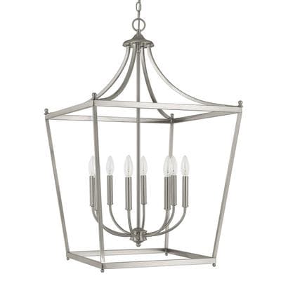 Capital Lighting 8 Light Foyer - Brushed Nickel by Capital Lighting