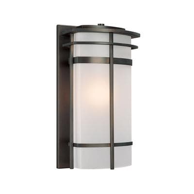 Capital Lighting 1 Light Outdoor Wall Lantern - Old Bronze by Capital Lighting