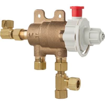 Chicago Faucets Thermostatic Mixing Valve, Flush MODE