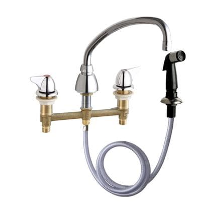 Chicago Faucets Deck Mounted Kitchen Faucet